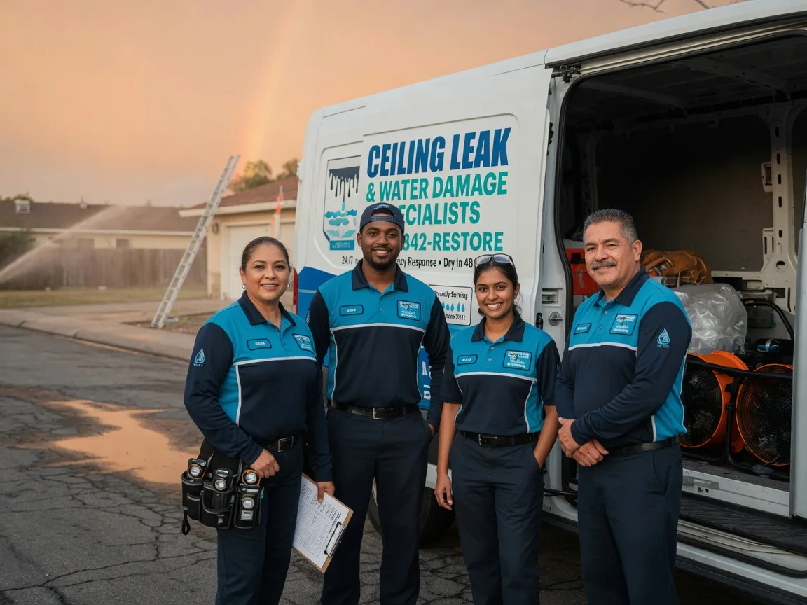 Ceiling Leak Cleanup company in Pellston, MI