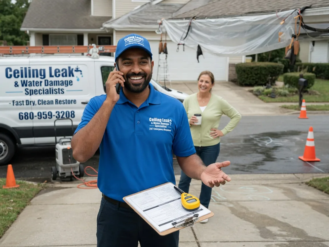 Ceiling Leak Cleanup Pellston, MI FAQs
